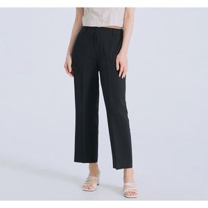 [미쏘]165CM 뒷밴딩 9부 일자핏 슬랙스 (MIWTWB725B-T)