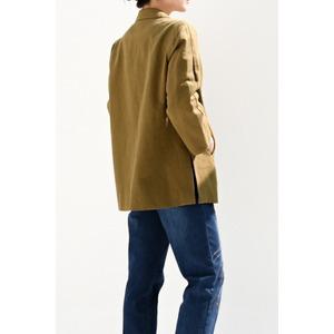 [롯데백화점]비꼴리끄 린넨 더블 슬릿 자켓 B224WJ1020