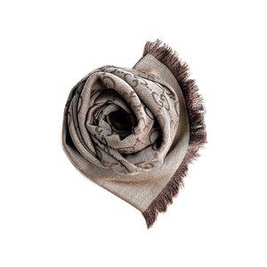 [구찌]케이스포함] 남녀공용 Jacquard 투톤 양면 스카프(165904 3G646 9664)