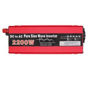 순수 사인파 인버터, 1000W, 2200W, 12V, 220V, 50HZ 변압기, 자동차