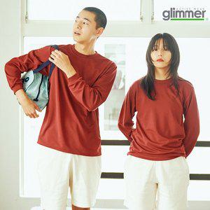 [기타]글리머 GT304 흡습건속 드라이 라운드 긴팔 티셔츠 단체티 레드