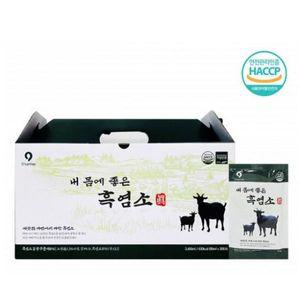 2025 설날 건강선물 옻가네 흑염소 진액 80ml * 30포 선물세트 흑염소추출액 HACCP인증