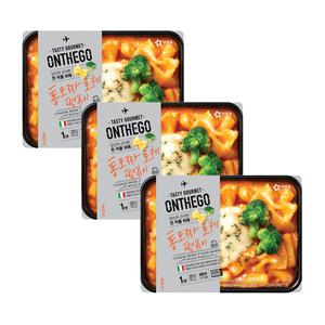 아워홈 온더고 통모짜 로제 떡볶이 with 파스타 320g x 3개