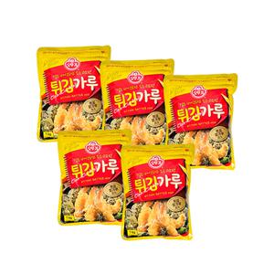 오뚜기 겉은 바삭하고 속은 고소한 튀김가루 1kg x5개