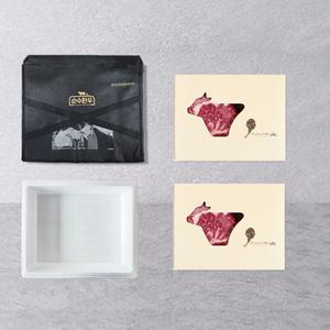 [순수한우] 한우 선물세트 토마호크500gx2 스킨포장 냉장 1kg