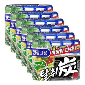 애경 홈즈 탈취탄 냉장고용 140g X 6개