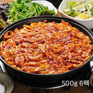 국내산 1등급 무항생제 오리주물럭 500g 6팩 황금비율 흑마늘 특제소스 오리불고기