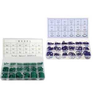 배기 흡기튜닝 컨디셔닝 씰 고무 링 세트 자동차 공기 냉매 수리 상자 270pcs 드롭