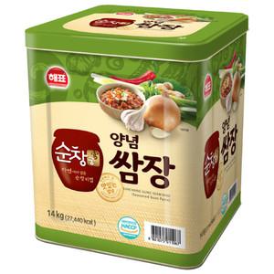 사조 해표 순창궁 양념쌈장 캔 14kg x 1개 / 장류