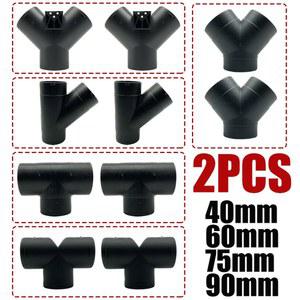 2X 42 에어 덕트 90MM WEBASTO 피스 파이프 60 75 벤트 분기 커넥터 2Pcs T 42mm a