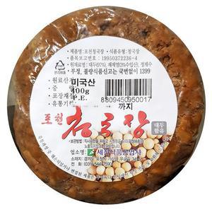 [JHN50T15_52ER]청국장 청국장양념 간장 고추장 된 400g