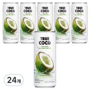 클룹 트루코코 음료수 당충전 퓨어 코코넛워터 330ml 24개