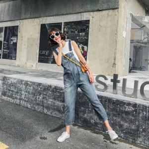 [라일리] Rly 여자 데일리 데님 멜빵 팬츠 점프수트 A33