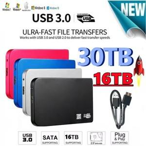 레노버 휴대용 고속 외장 솔리드 스테이트 하드 드라이브, 노트북용 HDD 모바일 500GB SSD, USB3.0 인터페