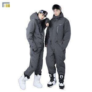 빅사이즈 스노우보드복 스키장 스키복 방풍 방한 방수 일체형