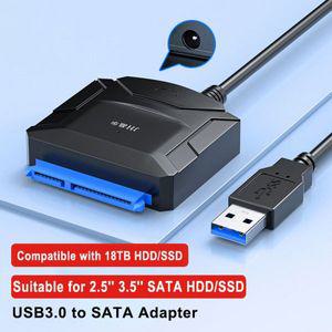 모니터연결케이블 연결선 SATA-USB 30 케이블 어댑터 25 35인치 외장형 HDD SSD 하드 드 SATA USB 30-Sata