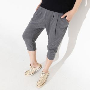 여자 데일리 홈웨어 밴딩 편한 7부 바지 SDW-PTH-SSD220346