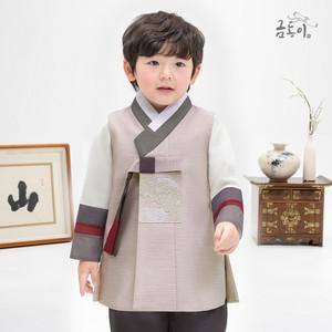 [한복]AM171 남베이지고름 아동한복 남아한복