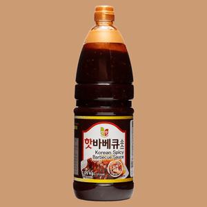 첫맛 핫바베큐 소스