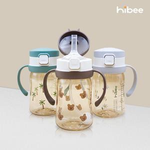하이비 아기 배앓이 방지 원터치 빨대컵 아기 빨대2종 포함 170ml+270ml