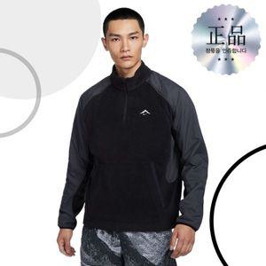 나이키 트레일 Polartec 남성 쿼터집 플리스 러닝 탑 FV9964-010