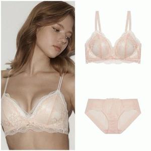 에블린 투톤 브라렛 (크림베이지) LIGHT BEIGE EBBRFA116H EBWQFA116H