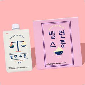 쉐이크 밸런스콩 흰콩 65g X 10ea단백질 식사대용 아침 간편식 마시는 한끼 영양분말 영양가루 가루
