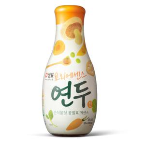 샘표 연두 진 액상 조미료 요리에센스 소스 500ml 1개