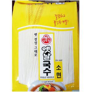 2.5kg 누들 X4개 업소용 소면 식당용 옛날 대용량 식자재 식당 국수