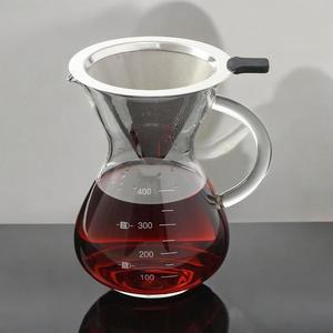 [JHQS9LG8_52C5]필터 드립서버 세트 (400ml) (핸들)