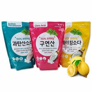 하)베이킹소다 과탄산소다 구연산 2kg리필