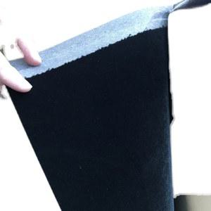 패브릭 자체 스웨이드 플로킹 스티커 벨벳 접착식 원단