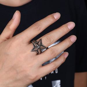 [헤스티아][Mens Jewelry써지컬] Maverick Surgical Steel Ring [남성용 반지서지컬]