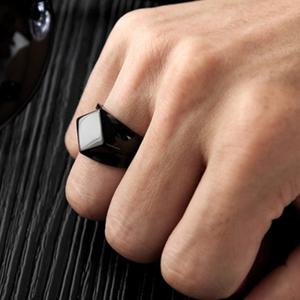 [헤스티아][Mens Jewelry써지컬] Sebastian Surgical Steel Ring [남성용 반지서지컬]