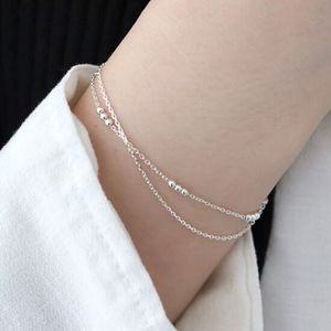 (Silver925) Layered ball brace
