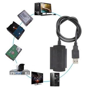 호환 USB 1 3 5 2 5 PC 드라이브 IDE 노트북 용 PzzPss 2 0 5 25 3 in 어댑터 케이블 SATA 하드 HDD 변환기 S-ATA