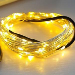 USB LED 케이블 인테리어 조명 무드등 노랑 10M