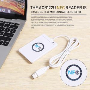 cf카드 메모리카드  NFC 무선 카드 판독기 USB ACR122U-A9 Windows 용