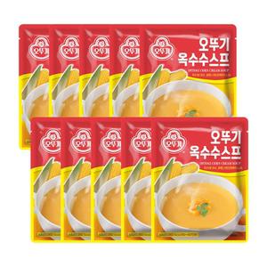 오뚜기 옥수수스프 1KG 10개 콘스프 식사대용 수프 간편 간편조리 맛있는