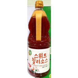 이슬나라 스위트 칠리 소스 2Kg 요리 요리용 음식 양념 액상