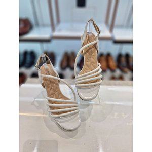 [여주점][탠디]탠디 여성 5cm 사선 스트랩 샌들 G124K044 WHITE
