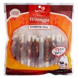 웅자 오리꽈배기껌 300g