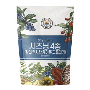 시즈닝 4종 칠리/멕시칸/케이준/파프리카