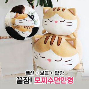 [보리보리/모찌타운]모찌타운 냥이라이프 베르 모찌바디필로우 애착인형 L