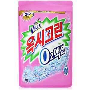 옥시크린  O2액션 리필 1.5kg 1개 ,표백제 얼룩제거 세탁보조제