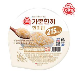 오뚜기 가뿐한끼 현미밥 150g x 30개