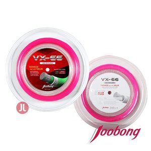 주봉 VX-66 0.66mm/200m 핑크 배드민턴 스트링