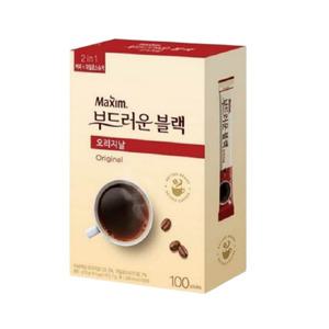 동서식품 맥심 오리지날 부드러운 블랙믹스 100개입 x 1개