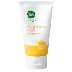그린핑거 야외놀이 선크림 파워블록 SPF50+ 80ml 1개