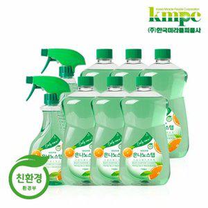 [은나노스텝]시즌3 은나노스텝 다용도세정제 550ml 2개+1,100ml 6개